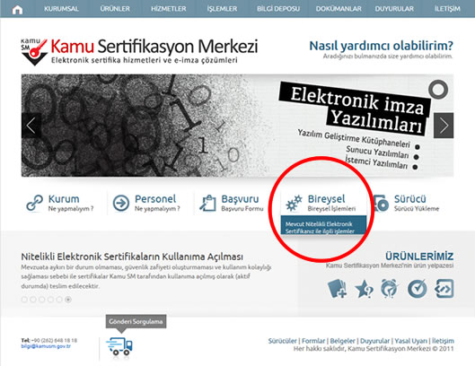 Hacettepe Üniversitesi :: E-imza Kullanma Rehberi
